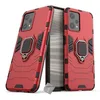 Image de htdmobiles Housse Etui Coque Rigide Anti Choc pour Realme 9 Pro 5G + Verre trempe - Rouge