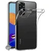 Image de htdmobiles Housse Etui Coque Silicone Gel Fine pour Xiaomi Redmi Note 11 4G / Redmi Note 11S + Film ecran - Transparent TPU