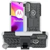 Image de htdmobiles Housse Etui Coque Rigide Anti Choc pour Motorola Moto E20 / E30 / E40 + Verre trempe - Blanc
