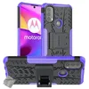 Image de htdmobiles Housse Etui Coque Rigide Anti Choc pour Motorola Moto E20 / E30 / E40 + Verre trempe - Mauve