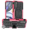 Image de htdmobiles Housse Etui Coque Rigide Anti Choc pour Motorola Moto G22 / E32 / E32s + Verre trempe - Rose