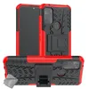 Image de htdmobiles Housse Etui Coque Rigide Anti Choc pour Motorola Moto G50 + Verre trempe - Rouge