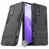 Image de htdmobiles Housse Etui Coque Rigide Anti Choc pour Oppo Find X3 Lite/Realme GT Master Edition + Verre trempe - Noir