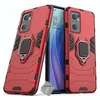 Image de htdmobiles Housse Etui Coque Rigide Anti Choc pour Oppo Reno 7 5G / Find X5 Lite + Film ecran - Rouge