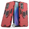 Image de htdmobiles Housse Etui Coque Rigide Anti Choc pour Oppo Reno 7 5G / Find X5 Lite + Verre trempe - Rouge