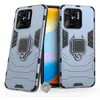 Image de htdmobiles Housse Etui Coque Rigide Anti Choc pour Xiaomi Redmi 10C + Film ecran - Bleu Fonce