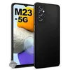 Image de htdmobiles Coque pour Samsung Galaxy M13 4G / M23 5G - Housse Etui Silicone Gel Fine + Verre trempe - Noir