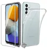 Image de htdmobiles Coque pour Samsung Galaxy M13 4G / M23 5G - Housse Etui Silicone Gel Fine + Verre trempe - Transparent TPU