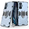 Image de htdmobiles Coque pour Xiaomi Poco F4 GT 5G - Housse Etui Rigide Anti Choc + Verre trempe - Bleu Fonce