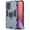 Image de htdmobiles Coque pour Xiaomi Poco X4 GT 5G - Housse Etui Rigide Anti Choc + Verre trempe - Bleu Fonce