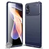 Image de htdmobiles Coque pour Xiaomi Poco X4 Pro 5G - Housse Etui Silicone Gel Carbone + Film ecran - Bleu Fonce