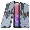 Image de htdmobiles Coque pour Samsung Galaxy A33 5G - Housse Etui Rigide Anti Choc + Film ecran - Bleu Fonce