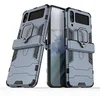 Image de htdmobiles Coque pour Samsung Galaxy Z Flip 4 5G - Housse Etui Rigide Anti Choc - Bleu Fonce
