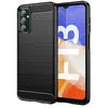 Image de htdmobiles Coque pour Samsung Galaxy M13 4G / M23 5G - Housse Etui Silicone Gel Carbone + Film ecran - Noir