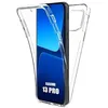 Image de htdmobiles Coque pour Xiaomi 13 Pro 5G - Housse Etui Silicone Gel 360 integrale + Verre trempe - Transparent
