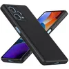 Image de htdmobiles Coque pour Xiaomi Redmi Note 12 Pro+ Plus 5G - Housse Etui Silicone Gel Fine + Film ecran - Noir