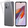 Image de htdmobiles Coque pour Xiaomi Redmi 12C / Redmi 11A / Poco C55 - Housse Etui Silicone Gel Fine + Film ecran - Transparent TPU