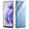 Image de htdmobiles Coque pour Xiaomi Redmi Note 12 Pro+ Plus 5G - Housse Etui Silicone Gel Fine + Film ecran - Transparent TPU