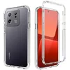 Image de htdmobiles Coque pour Xiaomi 13 5G - Housse Etui Silicone Gel 360 integrale + Film ecran - Transparent