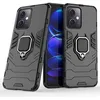 Image de htdmobiles Coque pour Xiaomi Poco X5 5G / Redmi Note 12 5G - Housse Etui Rigide Anti Choc + Verre trempe - Noir