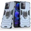 Image de htdmobiles Coque pour Xiaomi Poco X5 5G / Redmi Note 12 5G - Housse Etui Rigide Anti Choc + Verre trempe - Bleu Fonce