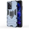 Image de htdmobiles Coque pour Xiaomi Poco X5 Pro 5G / Redmi Note 12 Pro 5G - Housse Etui Rigide Anti Choc + Film ecran - Bleu Fonce