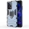 Image de htdmobiles Coque pour Xiaomi Poco X5 Pro 5G / Redmi Note 12 Pro 5G - Housse Etui Rigide Anti Choc + Verre trempe - Bleu Fonce