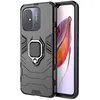 Image de htdmobiles Coque pour Xiaomi Redmi 12C / Redmi 11A / Poco C55 - Housse Etui Rigide Anti Choc + Film ecran - Noir