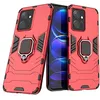 Image de htdmobiles Coque pour Xiaomi Redmi Note 12 4G - Housse Etui Rigide Anti Choc + Verre trempe - Rouge