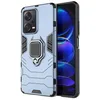Image de htdmobiles Coque pour Xiaomi Redmi Note 12 Pro+ Plus 5G - Housse Etui Rigide Anti Choc + Verre trempe - Bleu Fonce