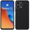 Image de htdmobiles Coque pour Xiaomi Redmi 12 4G - Housse Etui Silicone Gel Fine + Film ecran - Noir
