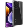 Image de htdmobiles Coque pour Xiaomi Poco F5 5G / Redmi Note 12 Turbo - Housse Etui Silicone Gel Fine + Verre trempe - Transparent TPU