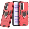 Image de htdmobiles Coque pour Xiaomi Poco F5 Pro 5G / Redmi K60 / K60 Pro - Housse Etui Rigide Anti Choc + Film ecran - Rouge