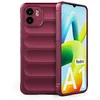 Image de htdmobiles Coque pour Xiaomi Xiaomi Redmi A1 / A2 - Housse Etui Silicone Gel Fine + Film ecran - Rouge Bordeaux