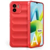 Image de htdmobiles Coque pour Xiaomi Xiaomi Redmi A1 / A2 - Housse Etui Silicone Gel Fine + Verre trempe - Rouge