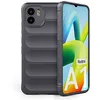 Image de htdmobiles Coque pour Xiaomi Xiaomi Redmi A1 / A2 - Housse Etui Silicone Gel Fine + Verre trempe - Gris Fonce