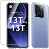 Image de htdmobiles Coque pour Xiaomi 13T / 13T Pro 5G - Housse Etui Silicone Gel Fine + Film ecran - Transparent TPU