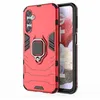Image de htdmobiles Coque pour Samsung Galaxy S23 FE 5G - Housse Etui Rigide Anti Choc + Film ecran - Rouge