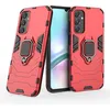 Image de htdmobiles Coque pour Samsung Galaxy A15 4G / 5G - Housse Etui Rigide Anti Choc + Film ecran - Rouge