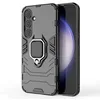 Image de htdmobiles Coque pour Samsung Galaxy S24 5G - Housse Etui Rigide Anti Choc + Verre trempe - Noir