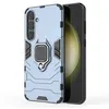 Image de htdmobiles Coque pour Samsung Galaxy S24 Plus 5G - Housse Etui Rigide Anti Choc + Film ecran - Bleu Fonce