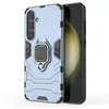 Image de htdmobiles Coque pour Samsung Galaxy S24 Plus 5G - Housse Etui Rigide Anti Choc + Verre trempe - Bleu Fonce