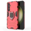 Image de htdmobiles Coque pour Samsung Galaxy S24 Plus 5G - Housse Etui Rigide Anti Choc + Verre trempe - Rouge