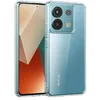 Image de htdmobiles Coque pour Xiaomi Redmi Note 13 Pro 5G / Poco X6 5G - Housse Etui Silicone Gel Fine + Film ecran - Transparent TPU