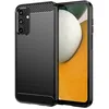 Image de htdmobiles Coque pour Samsung Galaxy A15 4G / 5G - Housse Etui Silicone Gel Carbone + Film ecran - Noir
