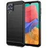 Image de htdmobiles Coque pour Samsung Galaxy M33 5G - Housse Etui Silicone Gel Carbone + Film ecran - Noir