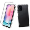 Image de htdmobiles Coque pour Xiaomi Poco F5 5G / Redmi Note 12 Turbo - Housse Etui Silicone Gel 360 integrale + Verre trempe - Transparent