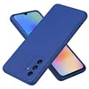 Image de htdmobiles Coque pour Samsung Galaxy A05s - Housse Etui Silicone Gel Fine + Verre trempe - Bleu Fonce