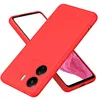 Image de htdmobiles Coque pour Xiaomi Redmi 13C / Poco C65 / Poco M6 5G - Housse Etui Silicone Gel Fine + Film ecran - Rouge