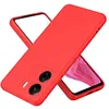 Image de htdmobiles Coque pour Xiaomi Redmi 13C / Poco C65 / Poco M6 5G - Housse Etui Silicone Gel Fine + Verre trempe - Rouge